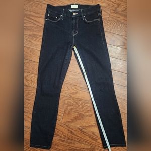 Mother Denim  Too  Good to Be True.  Cut 605525. Dark Wash size 25, …